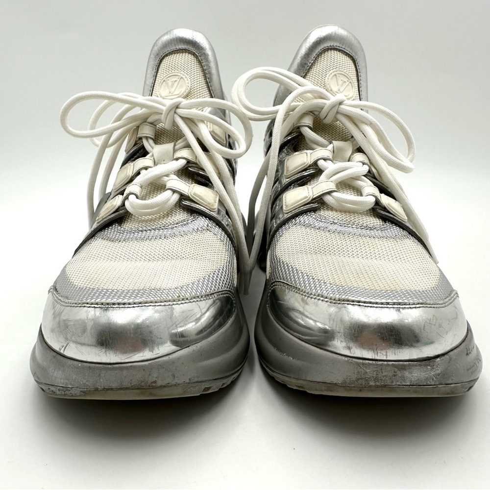 Louis Vuitton Archlight Metallic Sneakers Shoes - Picture 2 of 12